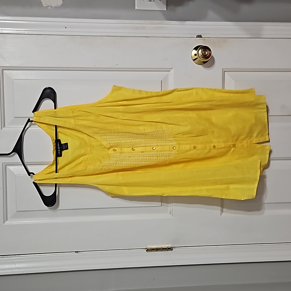Size 20 Lane Bryant Yellow Tank Top